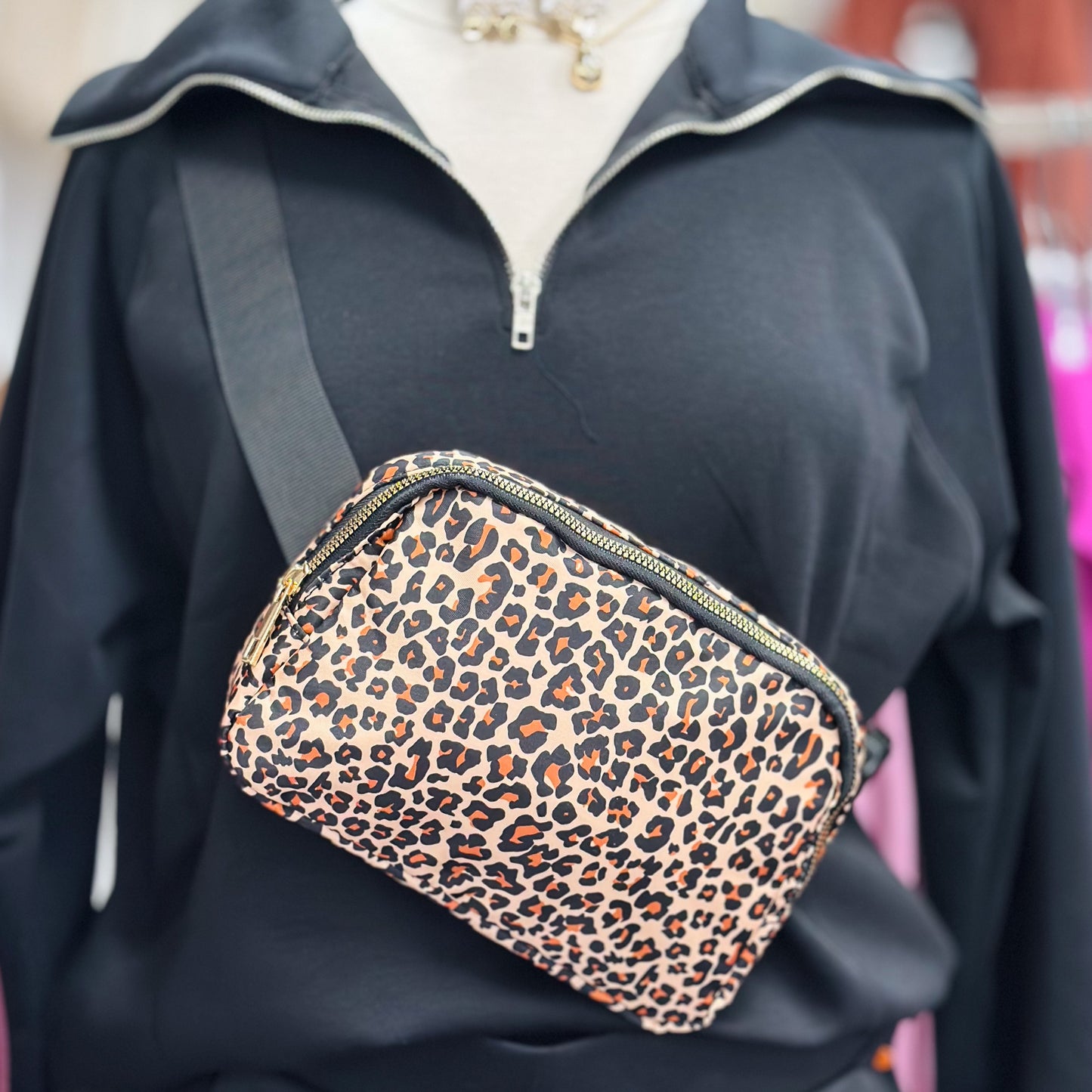 Leopard Belt Bag