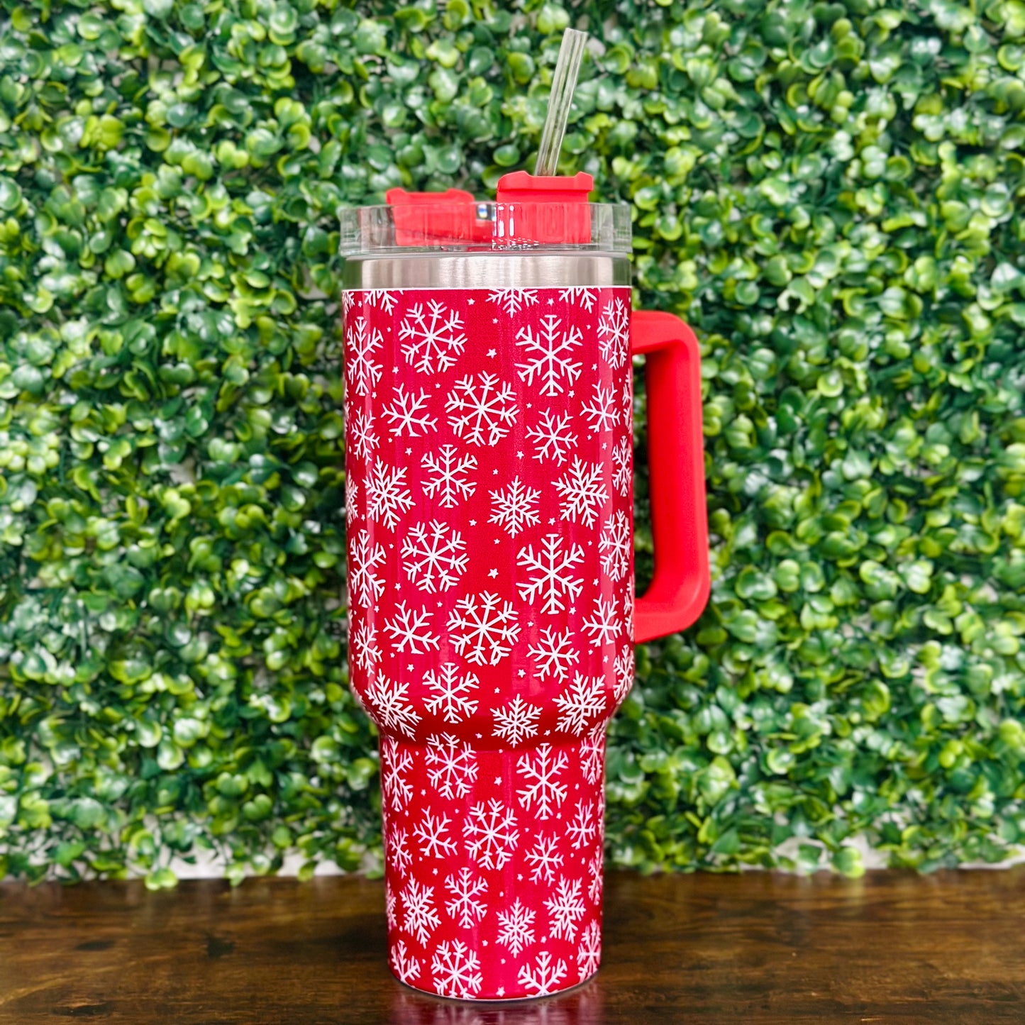 Christmas Snowflake 40oz Tumbler