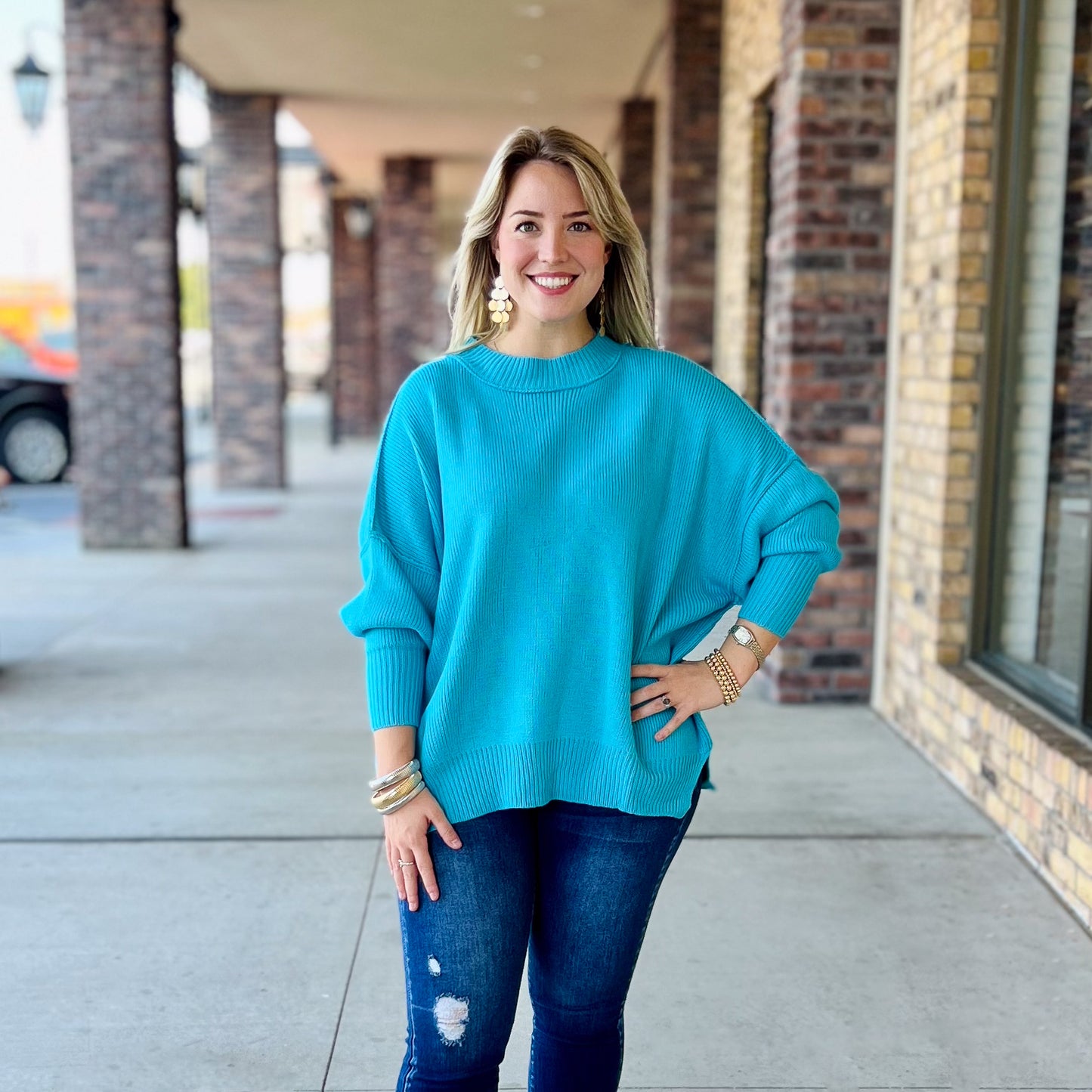 Aqua Marine Sweater