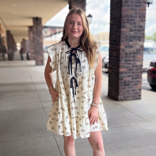 Fall Into Gauze Dress