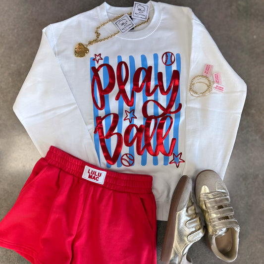 Baseball Play Ball Sweatshirt
