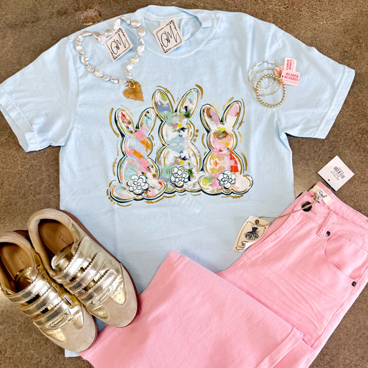 Easter Watercolor Bunny Tee