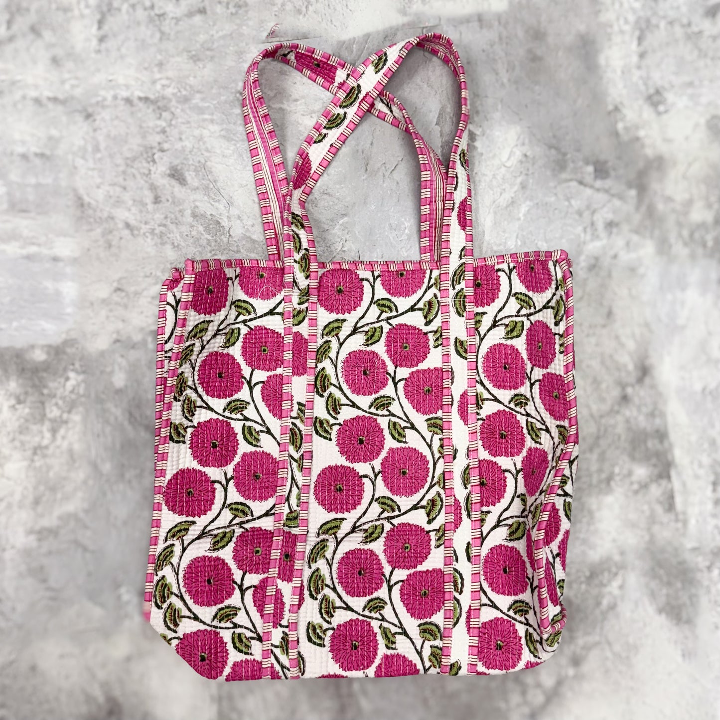 The Brandy Quilted Tote