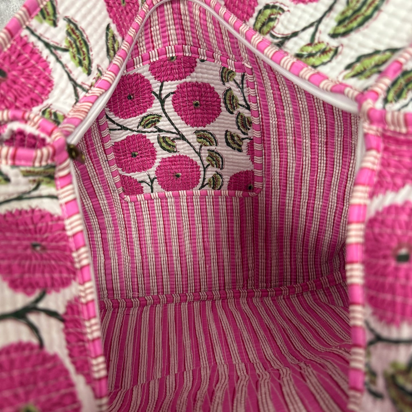 The Brandy Quilted Tote