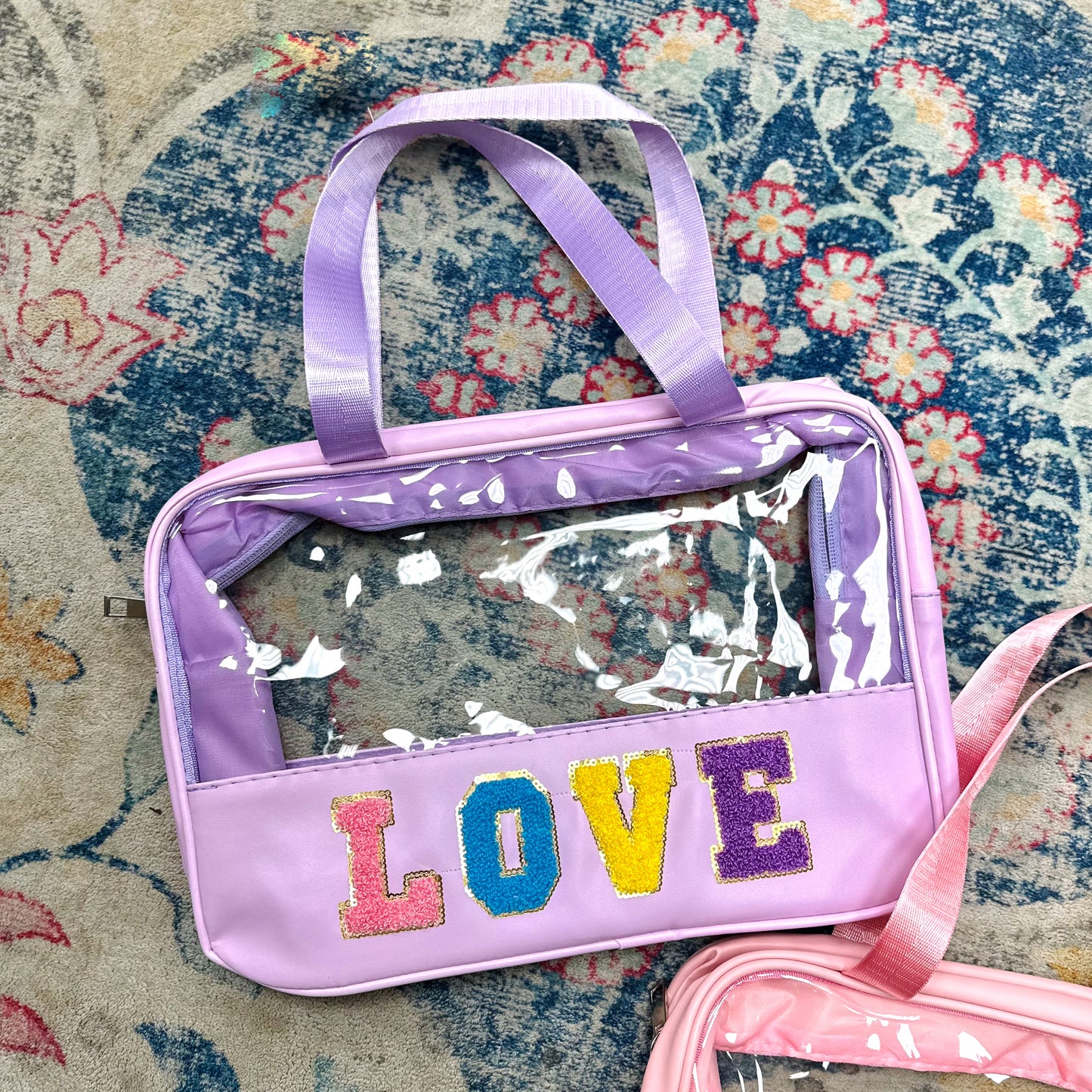 Clear Love Cosmetic/Travel Bag