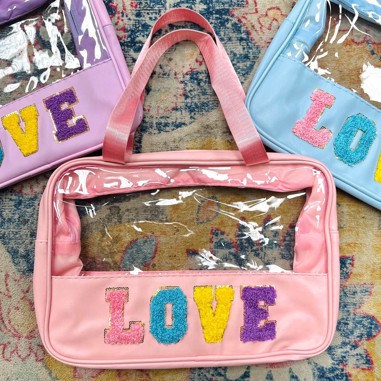 Clear Love Cosmetic/Travel Bag