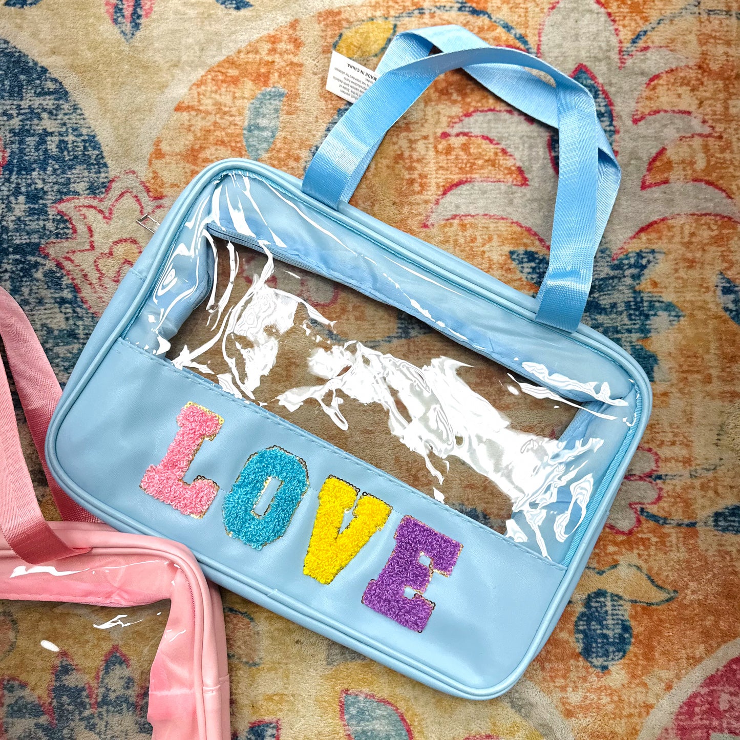 Clear Love Cosmetic/Travel Bag