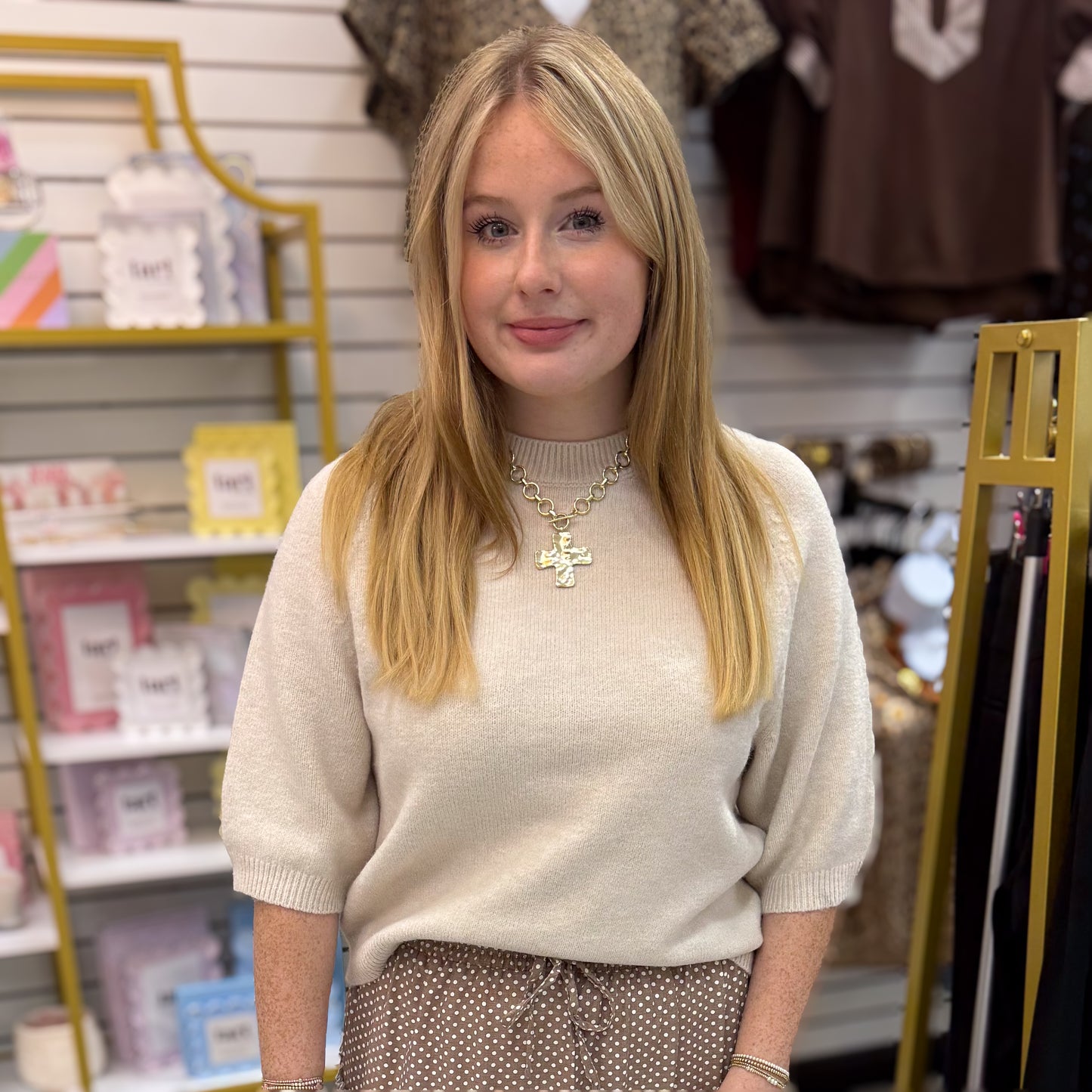 Fuzzy Sweater Top-2 Colors