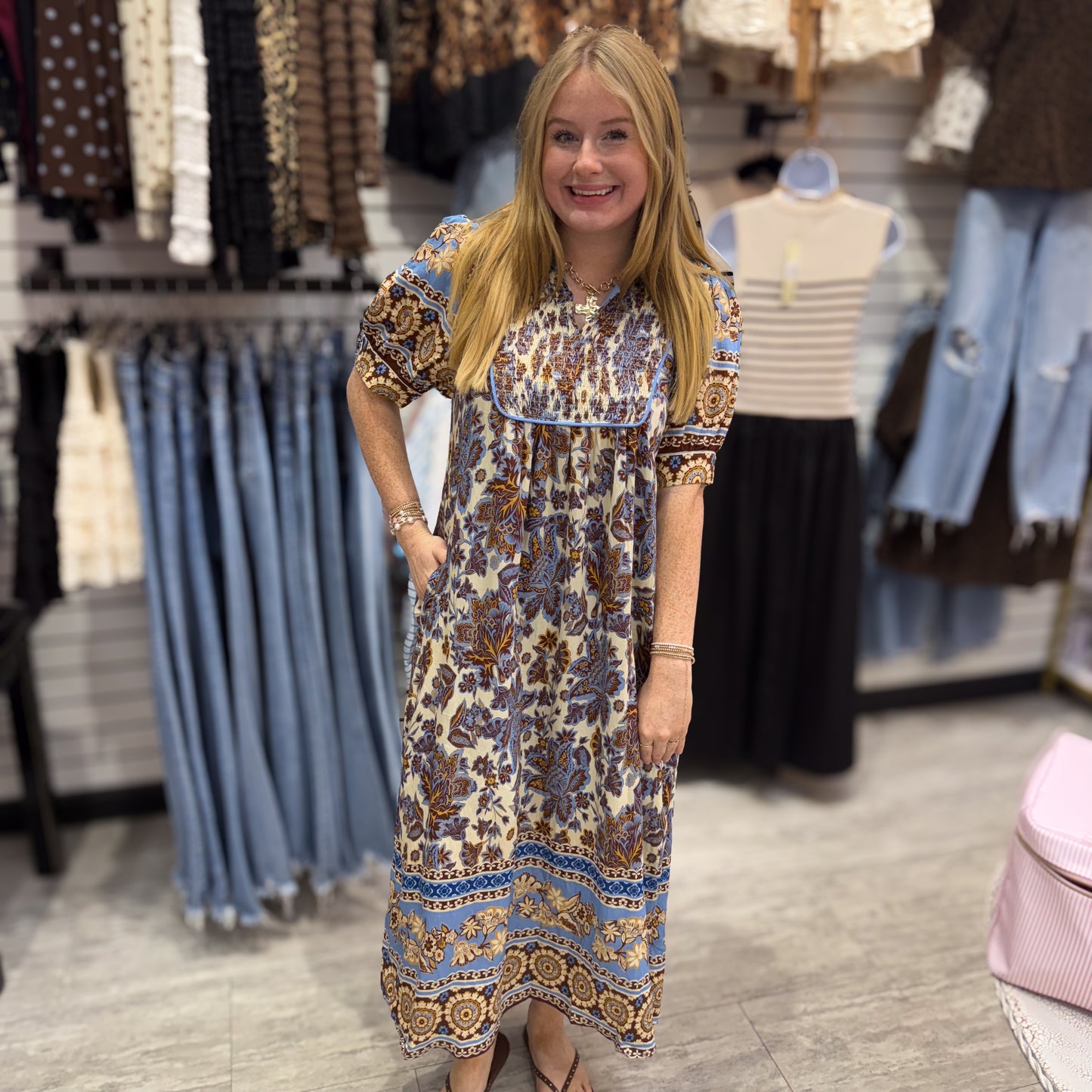 Fall Fun Maxi Dress