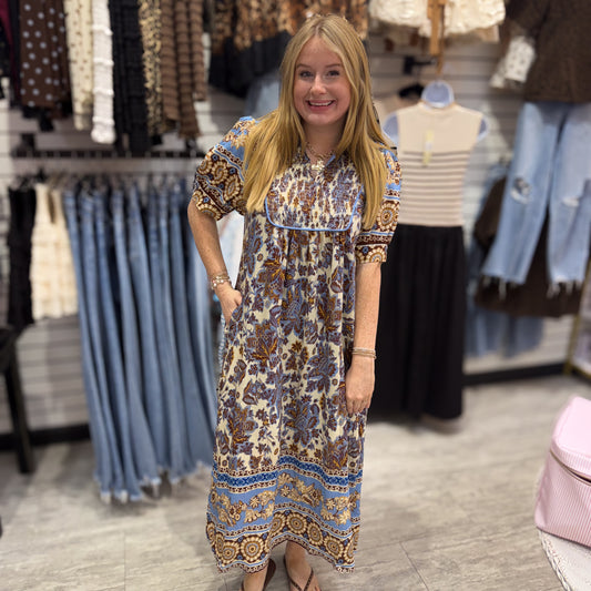 Fall Fun Maxi Dress