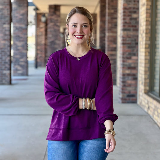 Magenta Long Sleeve