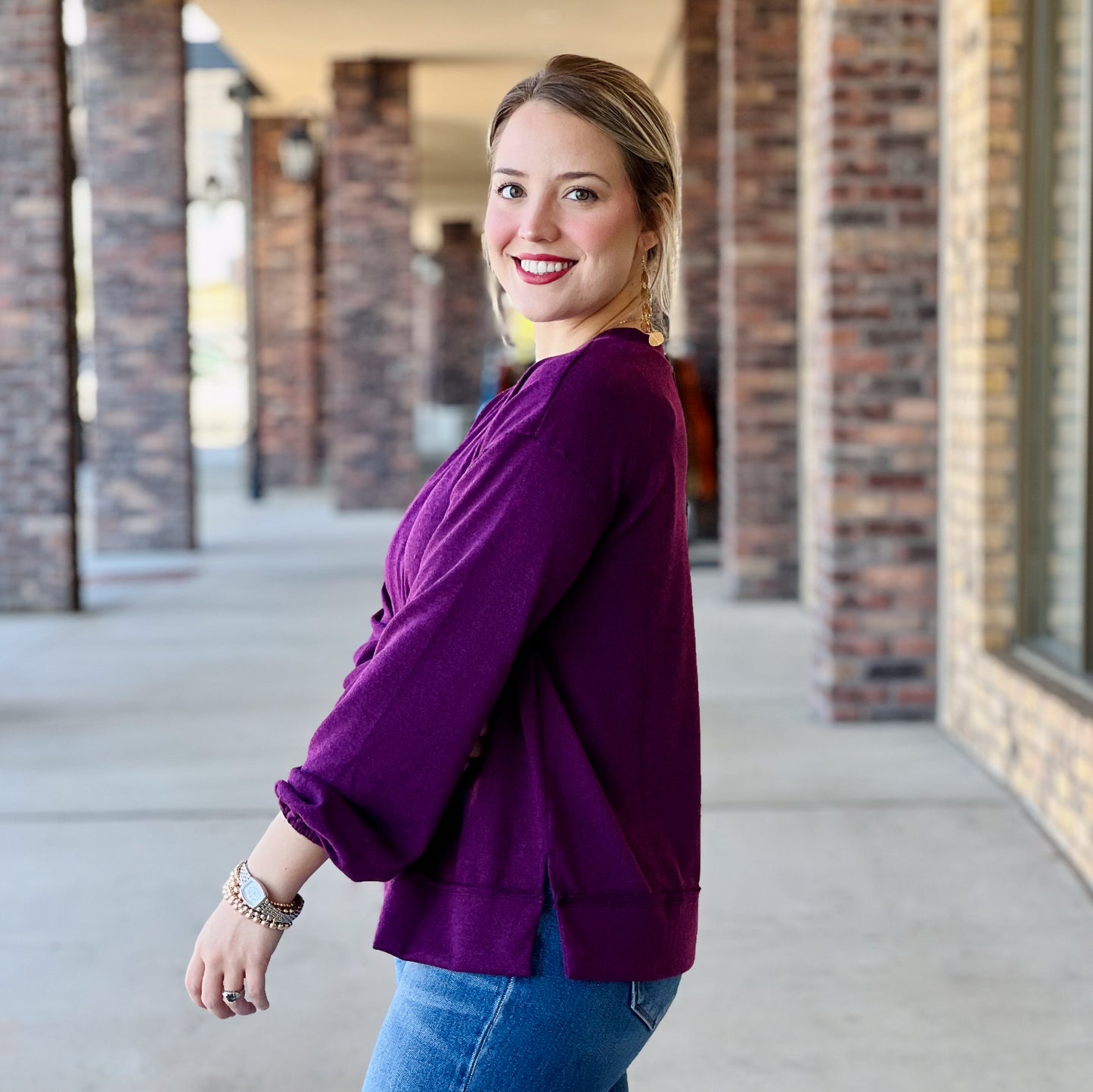 Magenta Long Sleeve