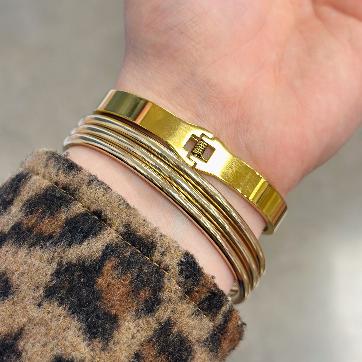 H Bangle Bracelets