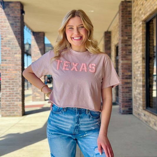 Cropped Texas Graphic Tee