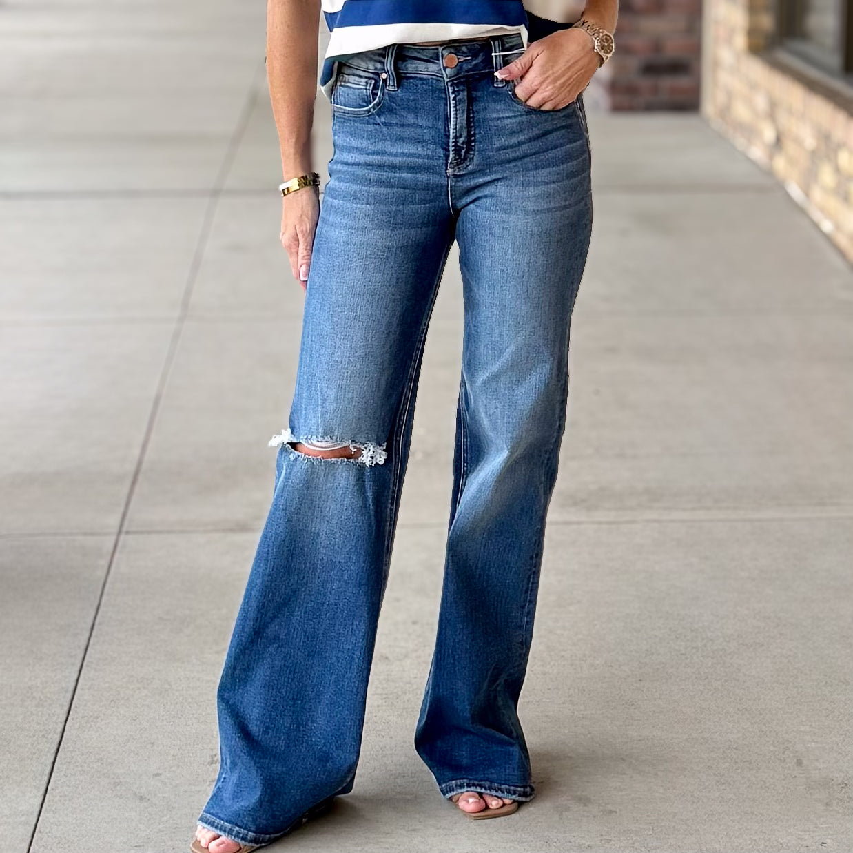 Risen Tummy Control High Rise Jean