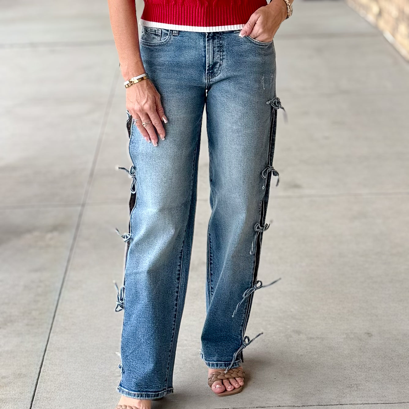 The Perfect Bow Denim Jean