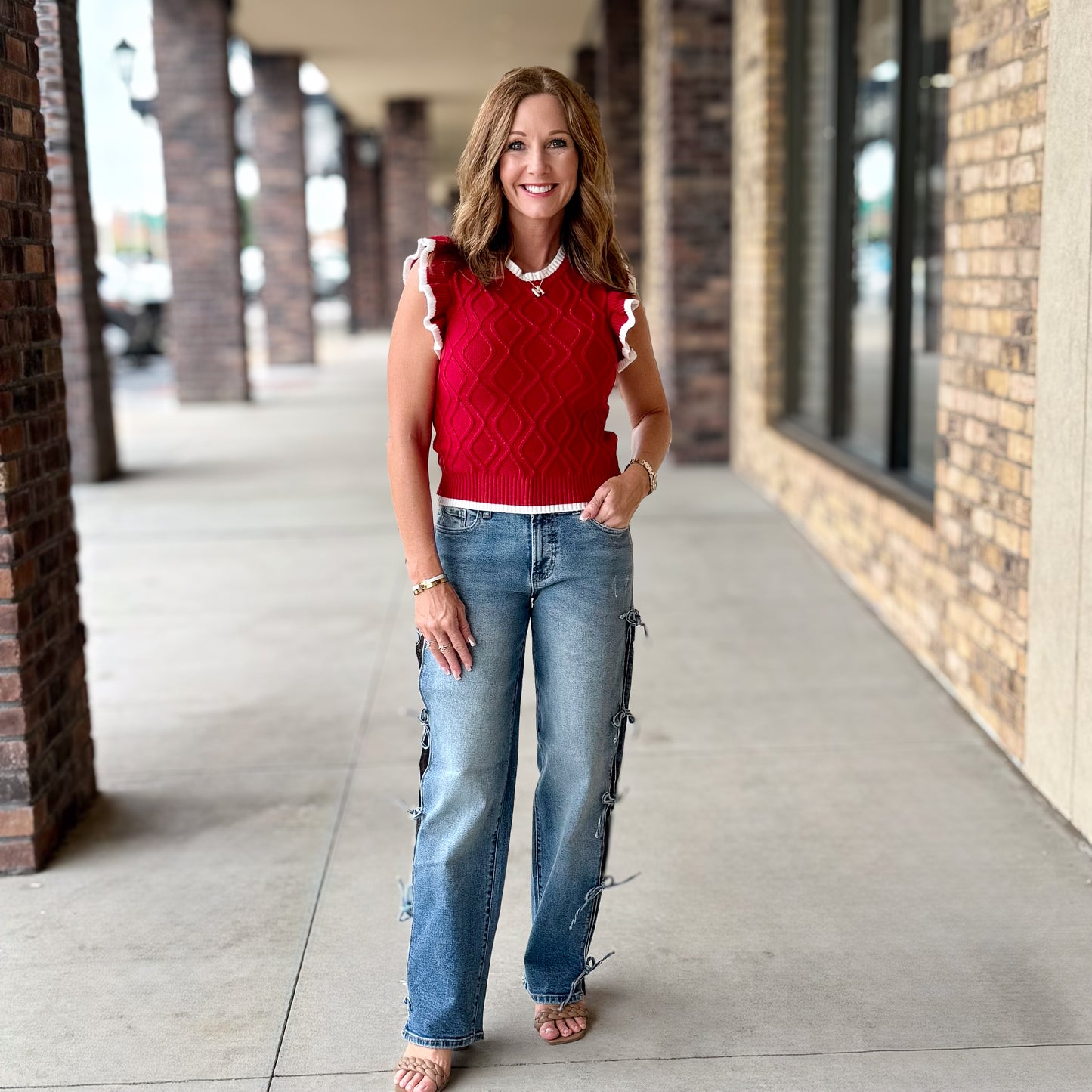 The Perfect Bow Denim Jean