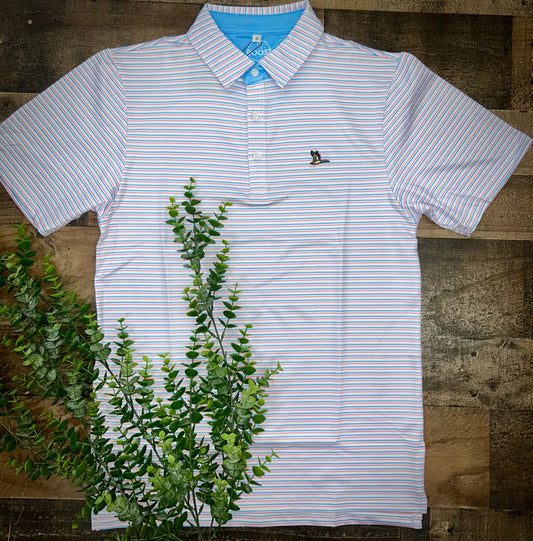 Roost Cayuga Polo: Pink/White