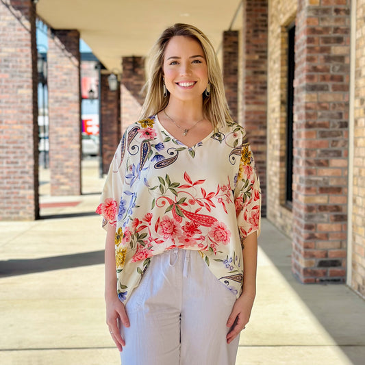 Cool Days Garden Blouse