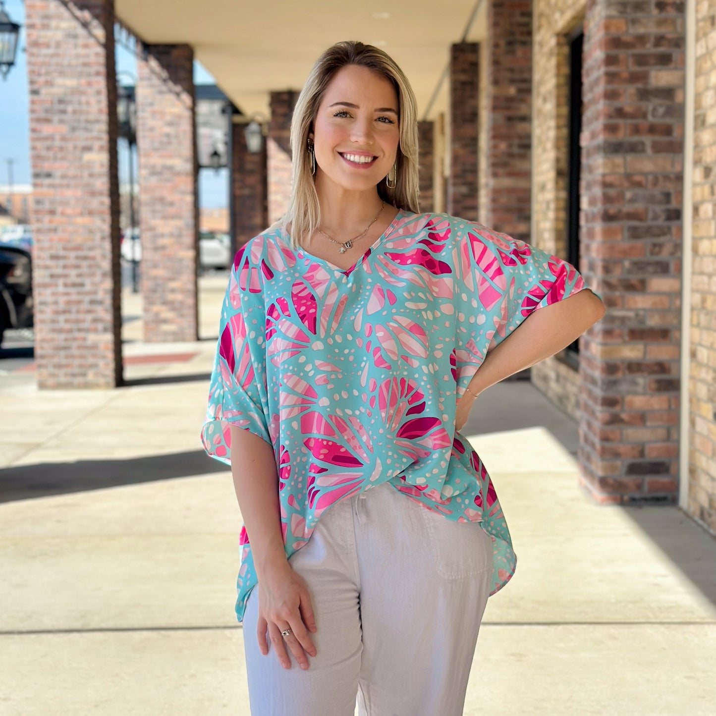 Seashells By The Sea Shore Blouse