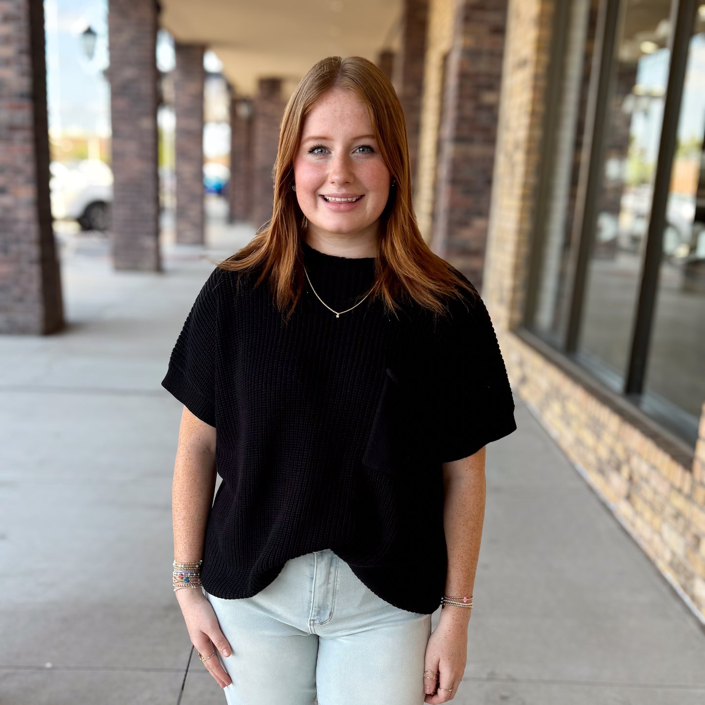 Perfect Everyday Short Sleeve Sweater