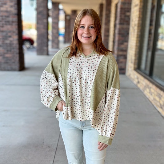 Olive Bliss Top