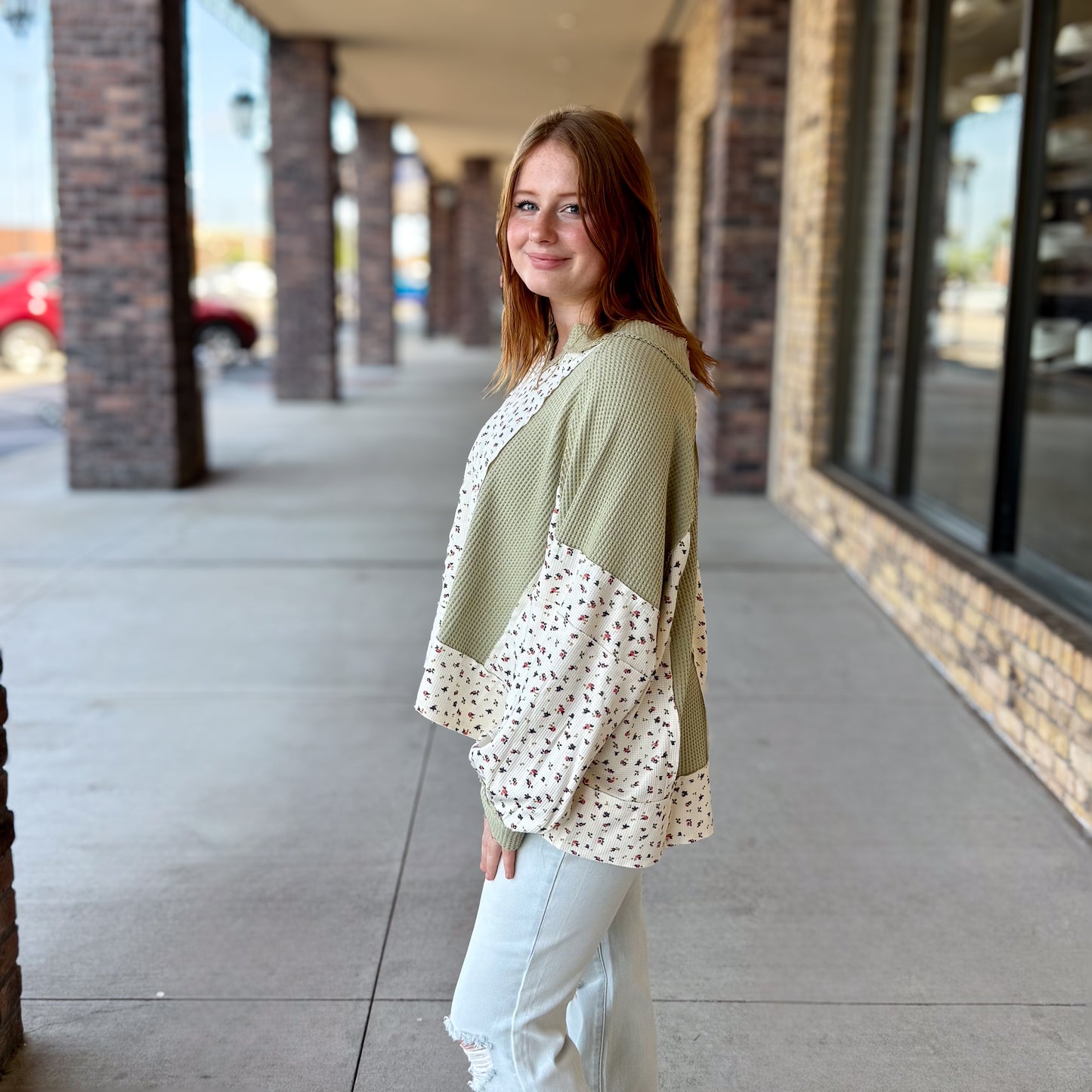 Olive Bliss Top