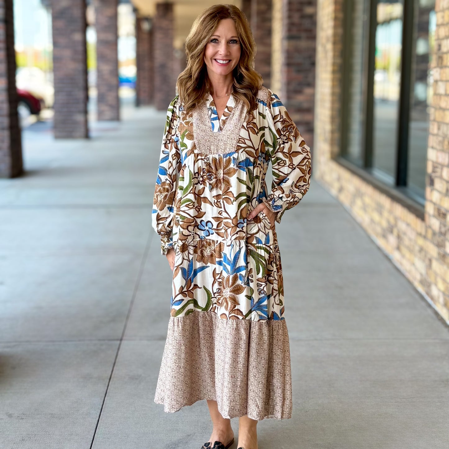 Fall Bliss Maxi Dress