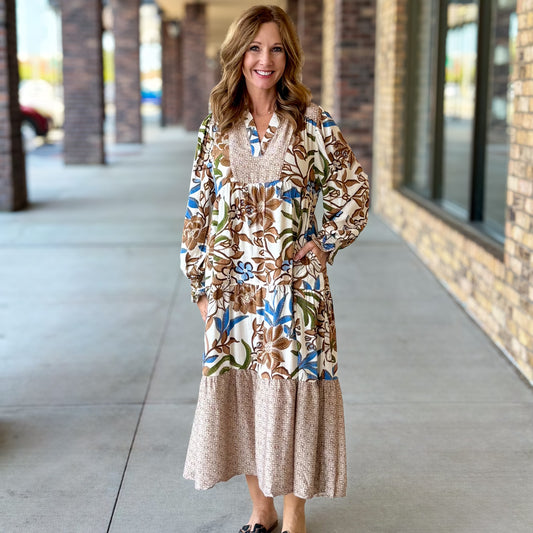 Fall Bliss Maxi Dress