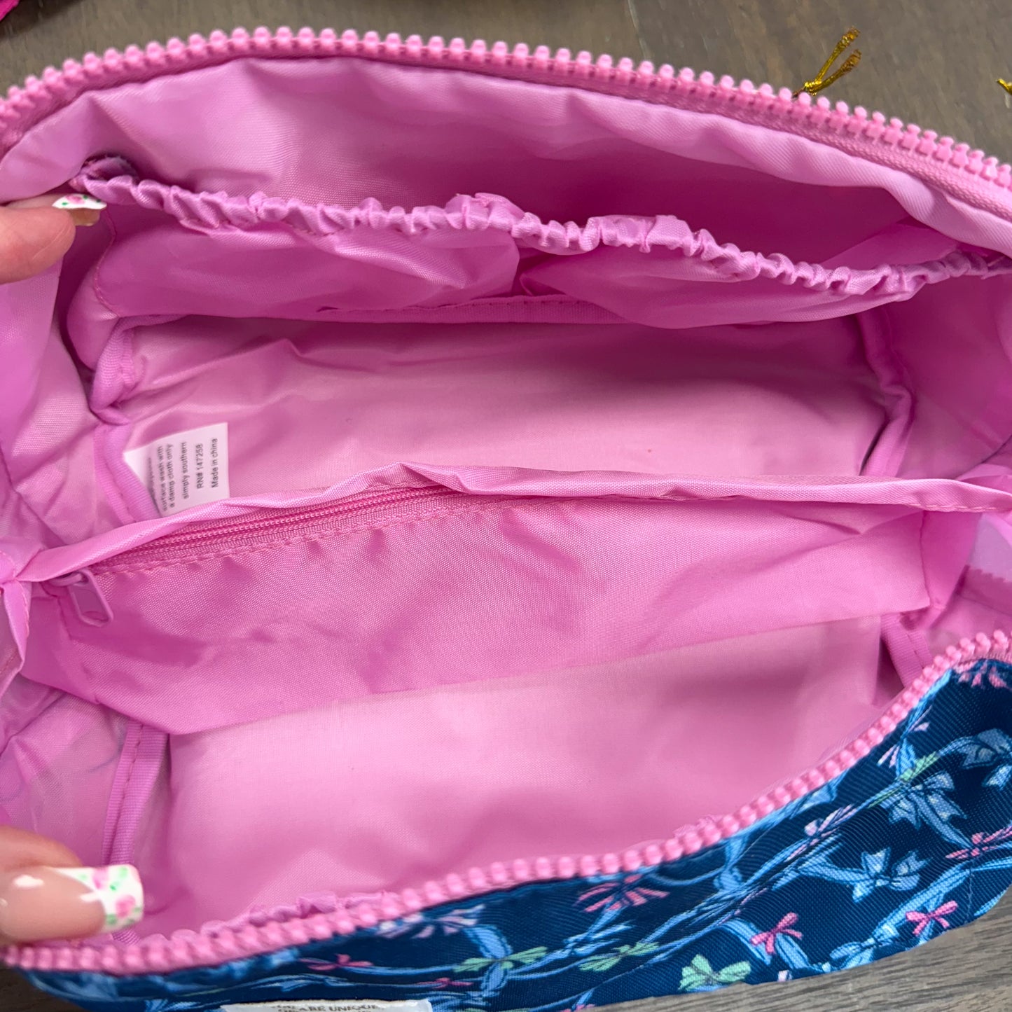 Simply Southern Bow Cosmetic Case