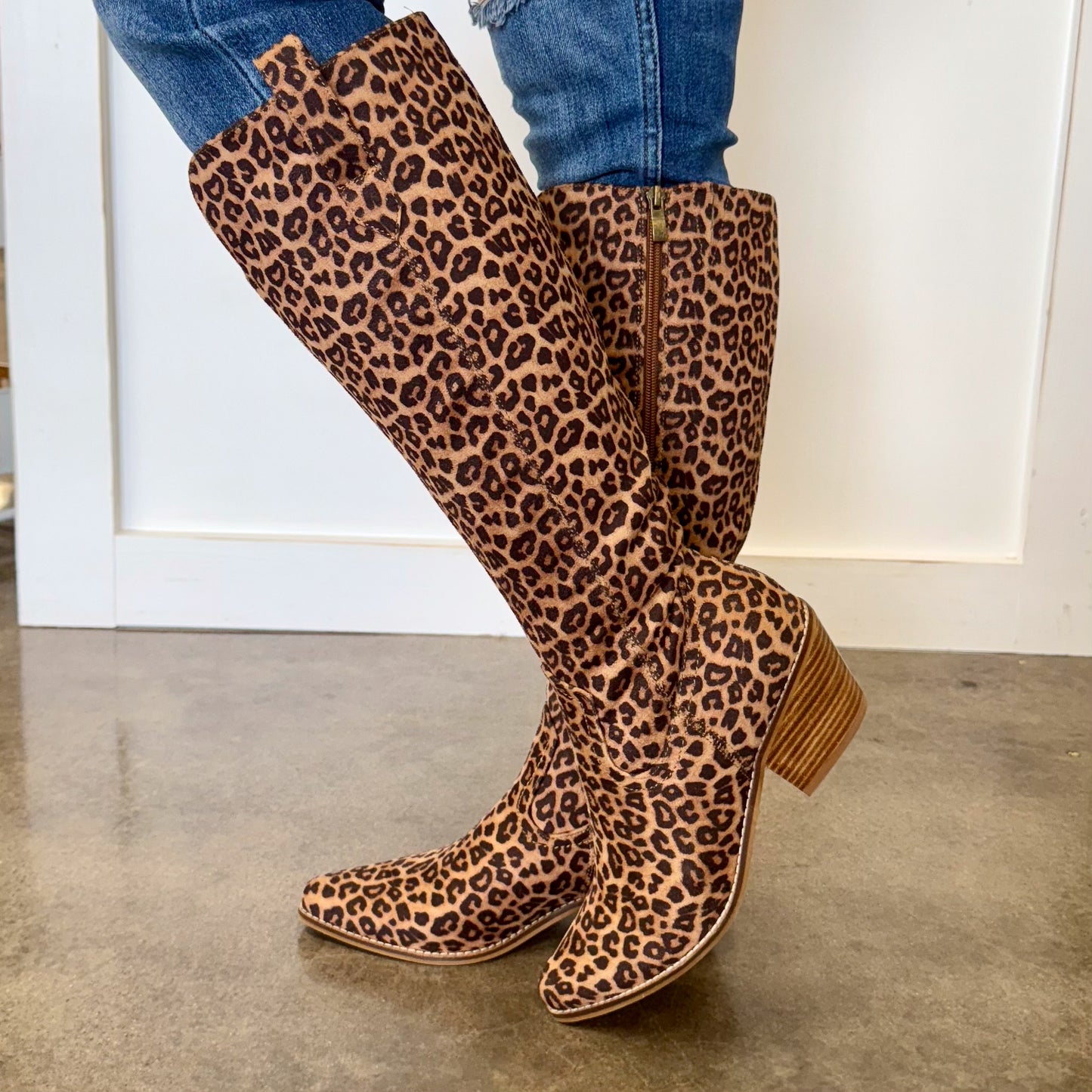 Corkys Hats Off Leopard Boot