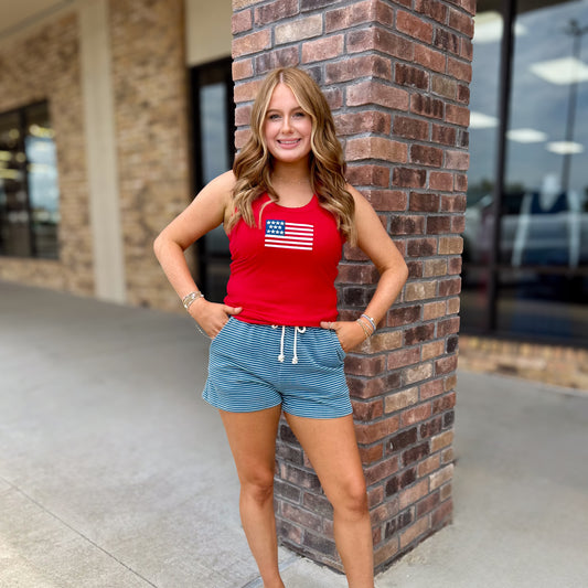 American Flag Tank Top: 2 Colors