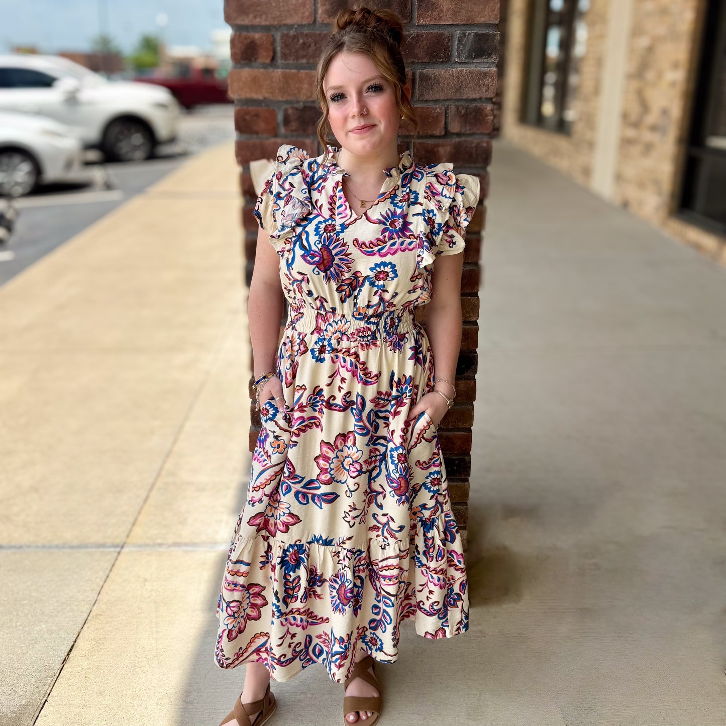 Spring Charming Midi Dress