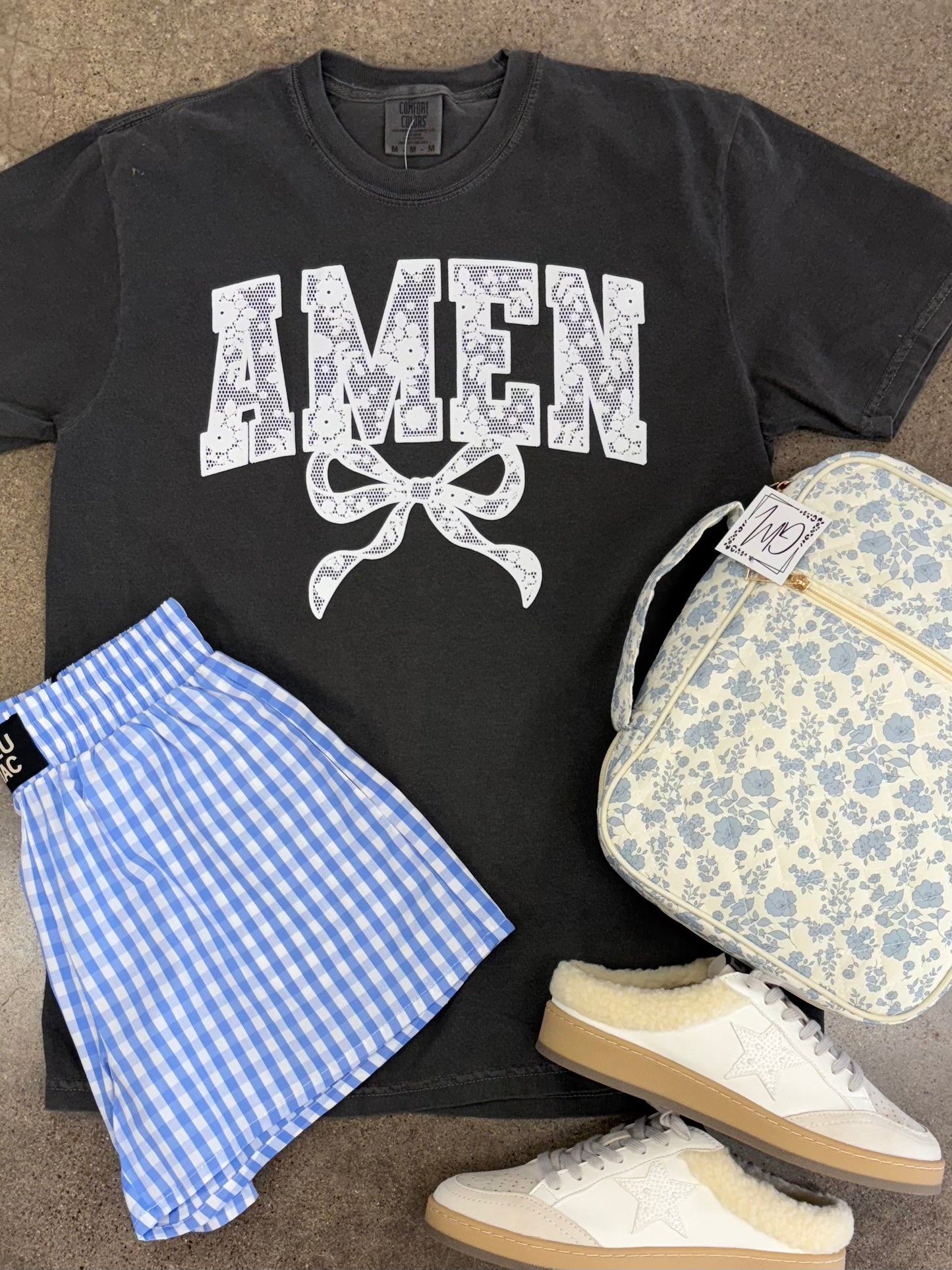 Lace AMEN Tee