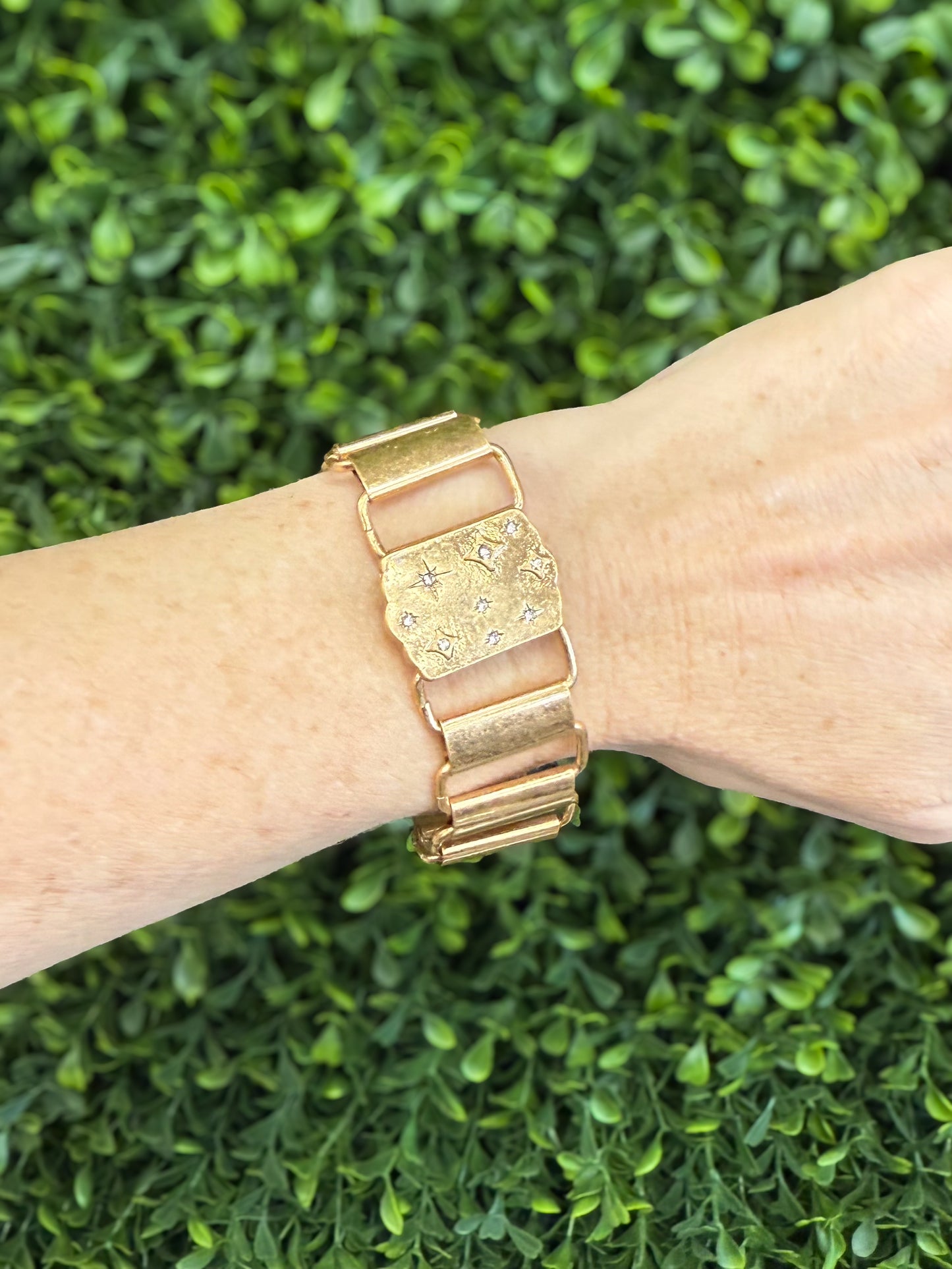 Jane Marie Magnetic Clasp Link Bracelet
