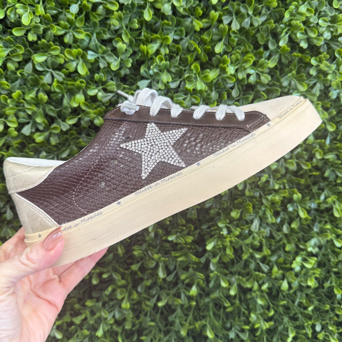 Gabby Believe In Miracles Fall Sneaker