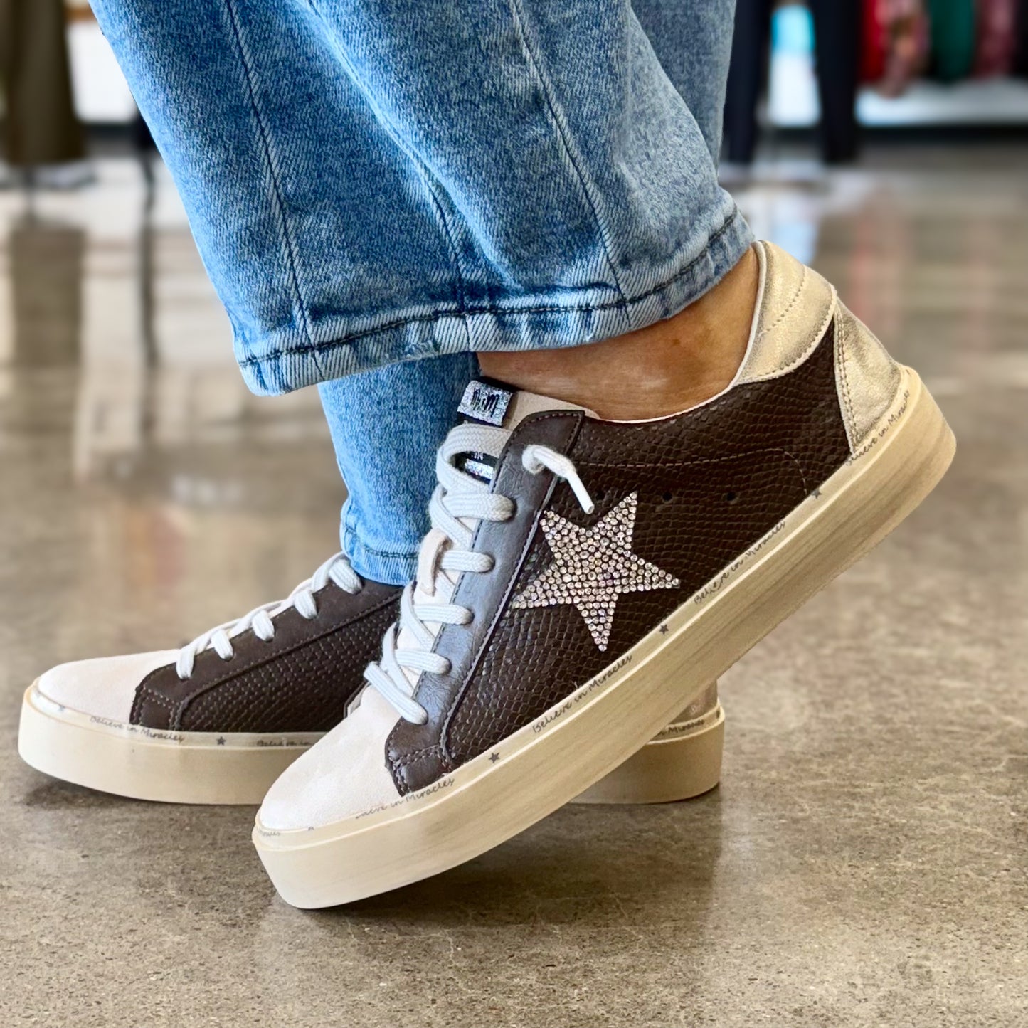 Gabby Believe In Miracles Fall Sneaker