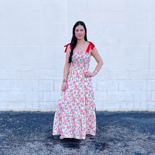 Strawberry Shortcake Tie Dress