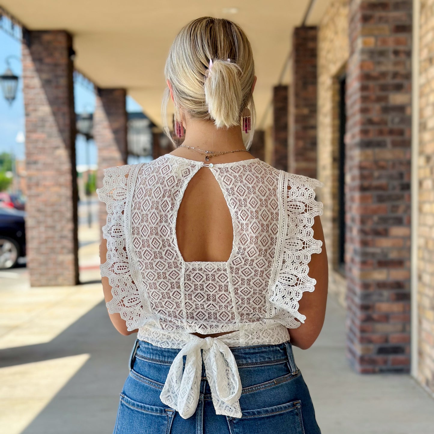 Made to Shine Lace Top