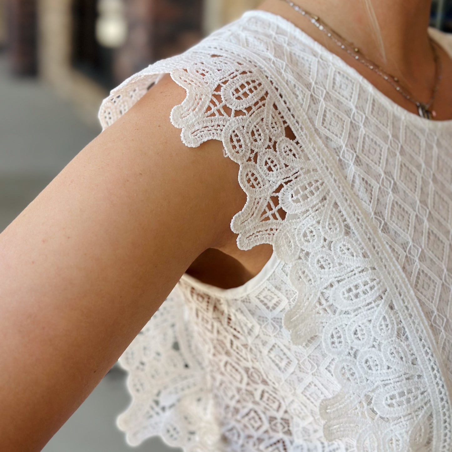 Made to Shine Lace Top