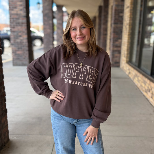 Coffee Weather Sweatshirt