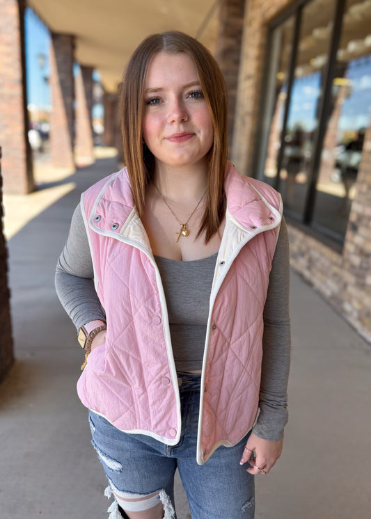 Sweet Baby Pink Vest