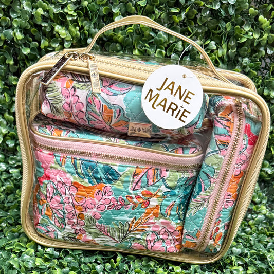 Jane Marie Tropical Gold Travel Set