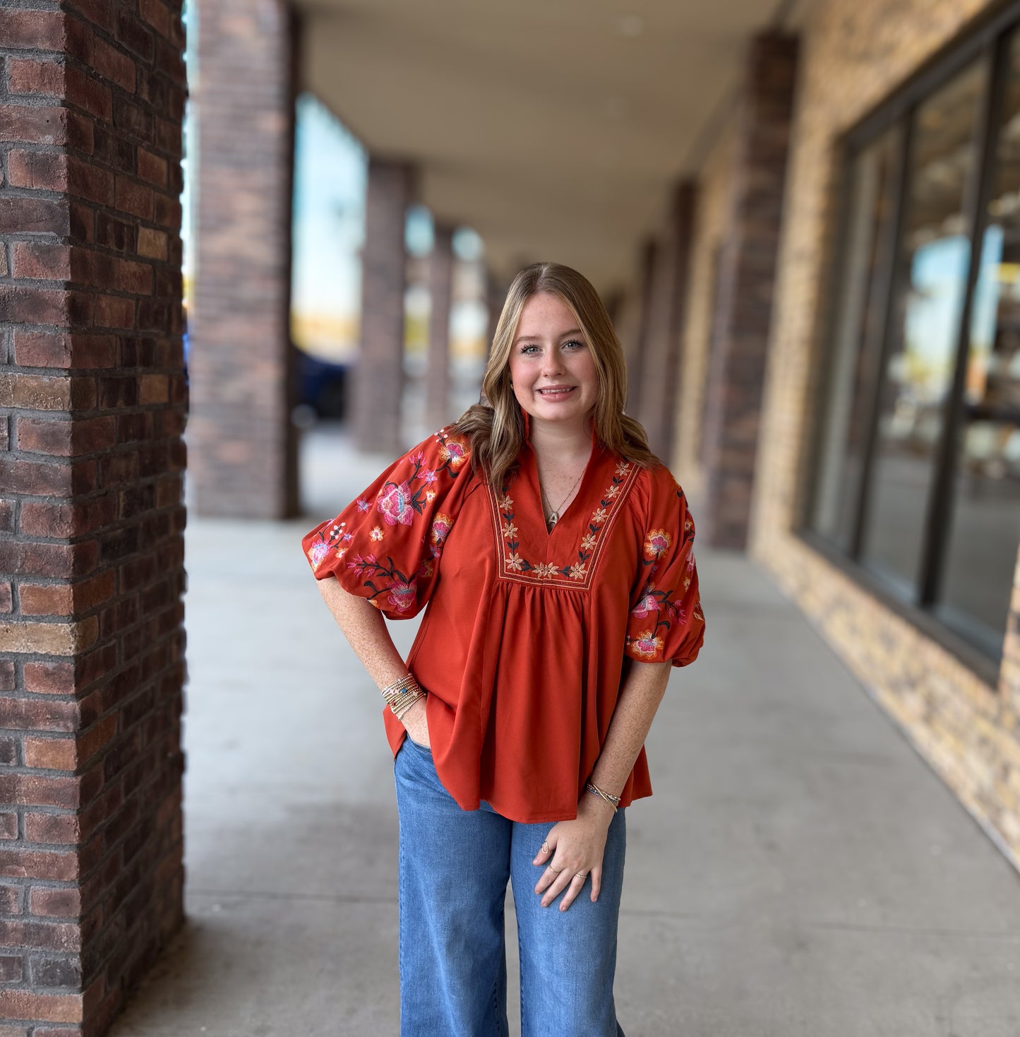 Umgee Fall Vibes Blouse