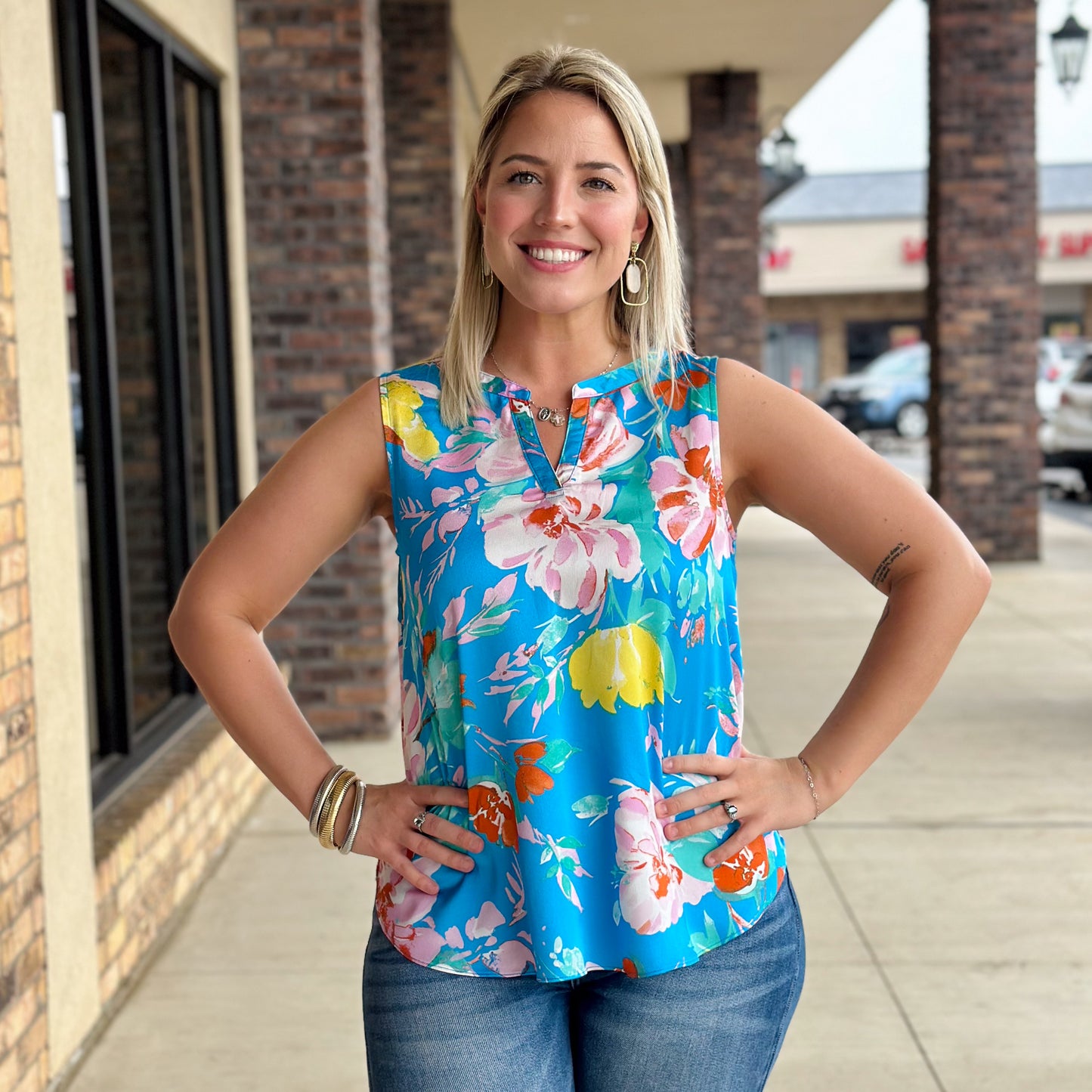 Floral Bliss Tank Top