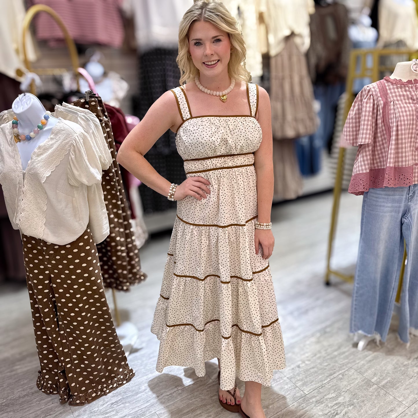 Vintage Polka Dot Dress