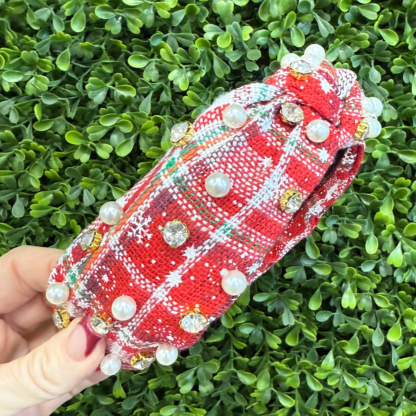 Christmas Plaid Headband