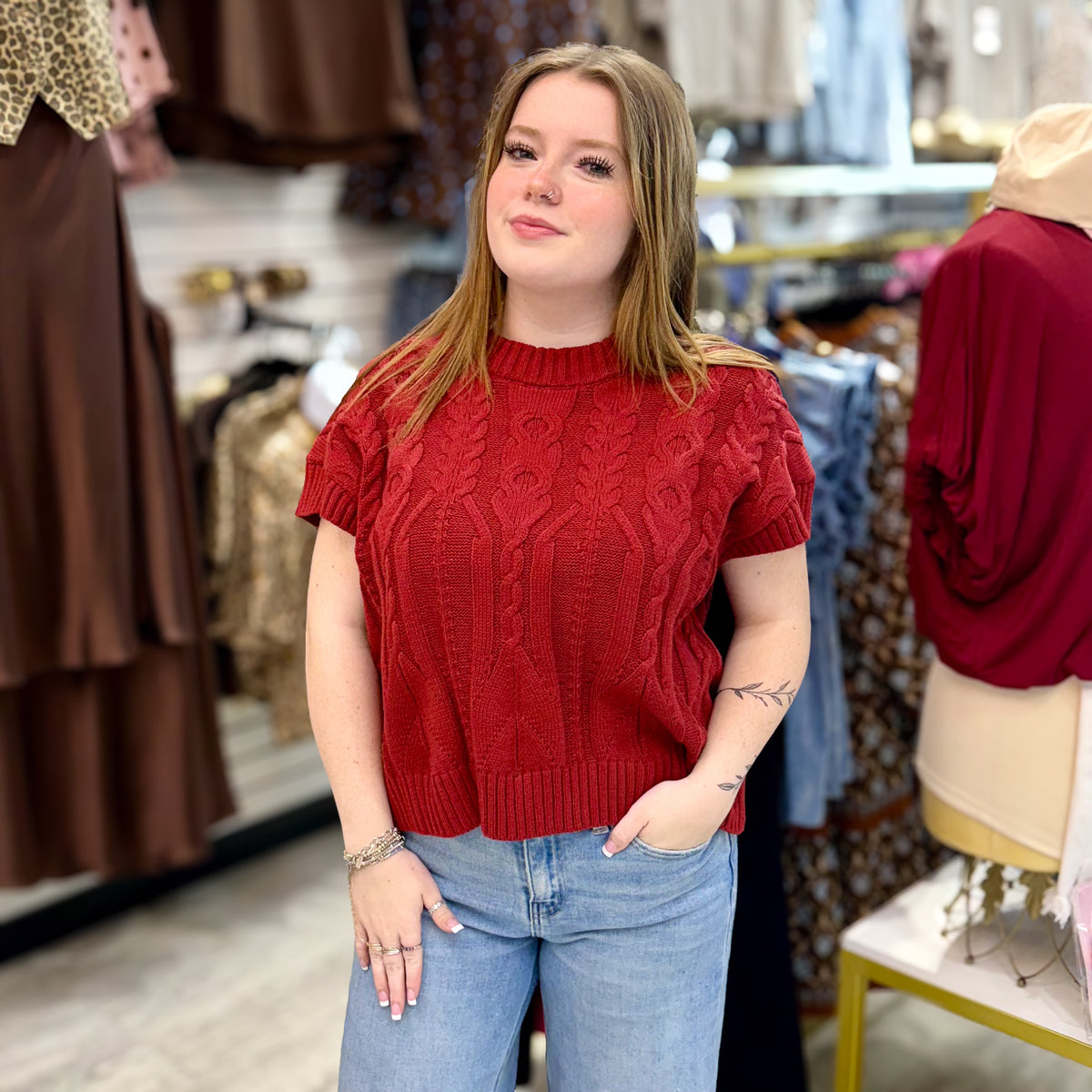 Cable Knit Cutie:2 Colors