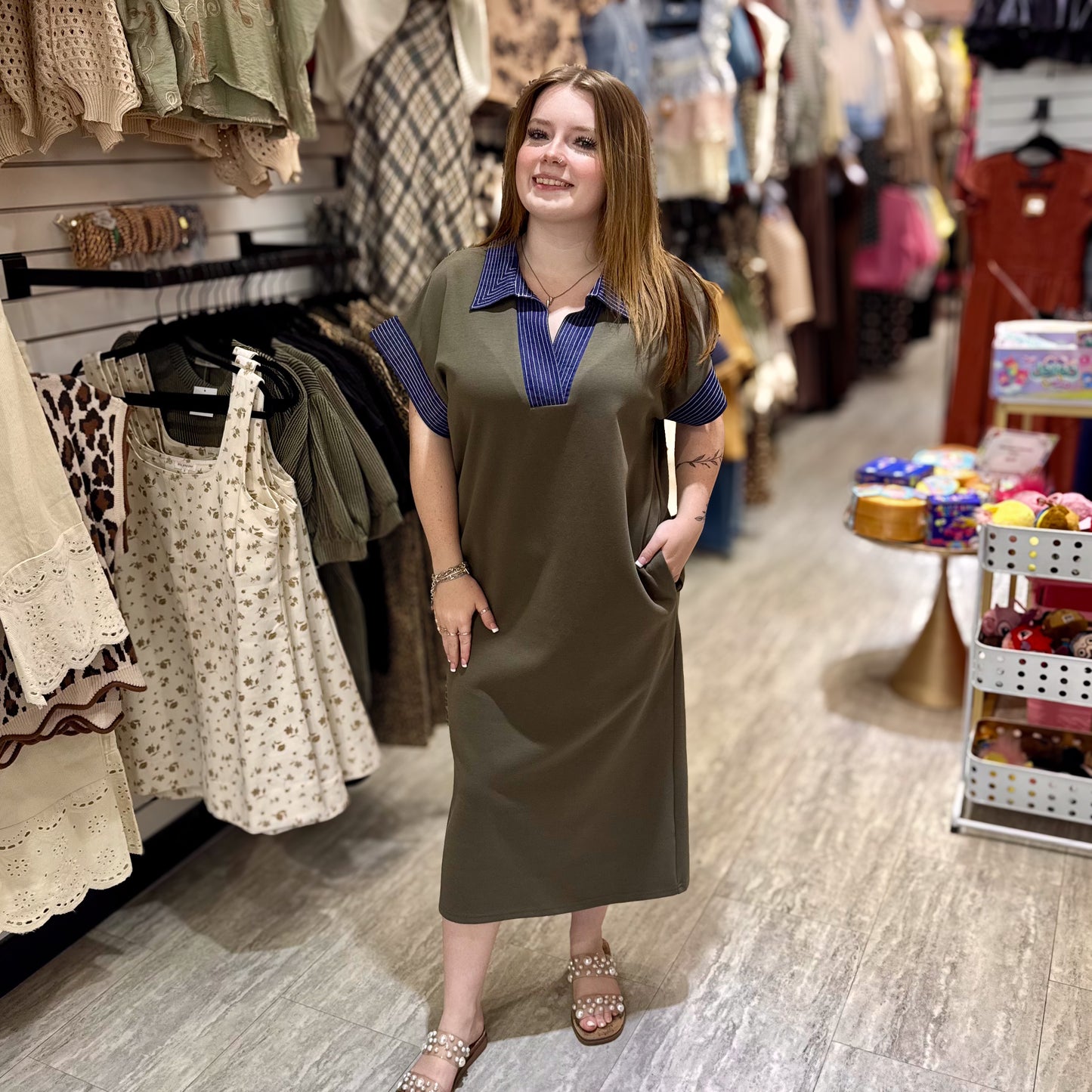 Uptown Scuba Dress