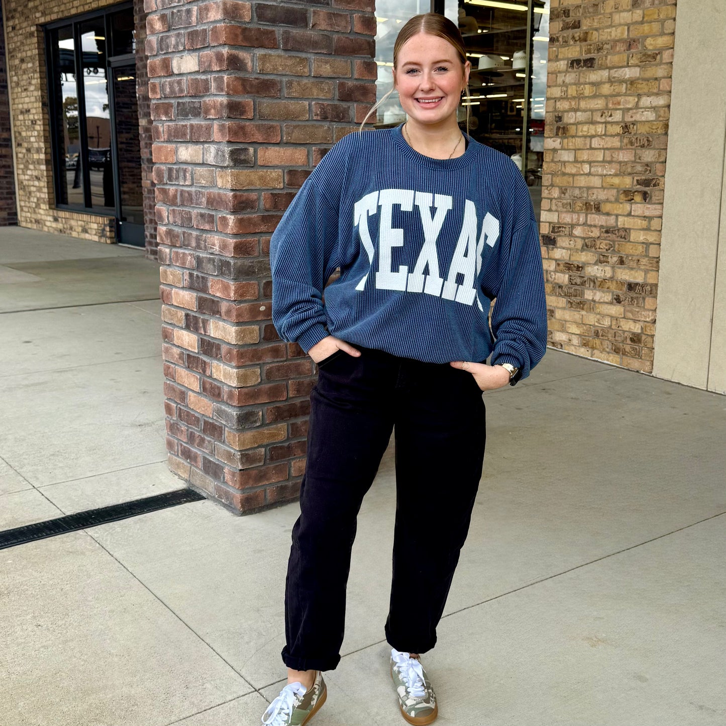 Risen High Rise Relaxed Barrel Cuffed Jean